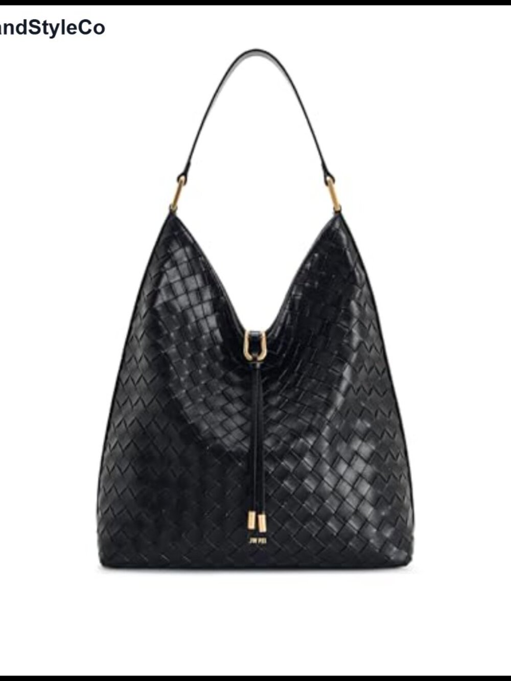 JW PEI Aria Faux Suede Shoulder Bag Vegan Leather Hobo